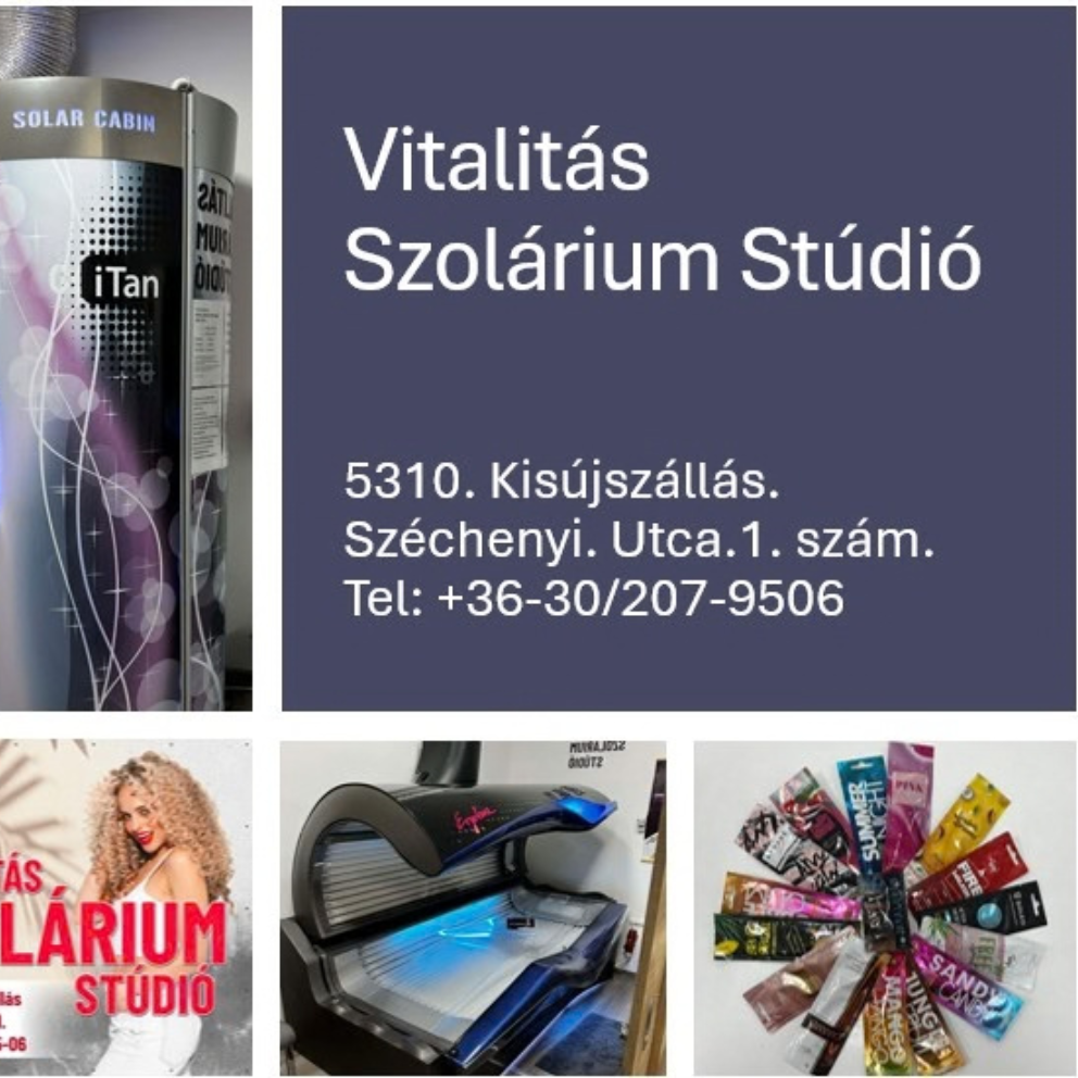 Vitalitás Szolárium Stúdió